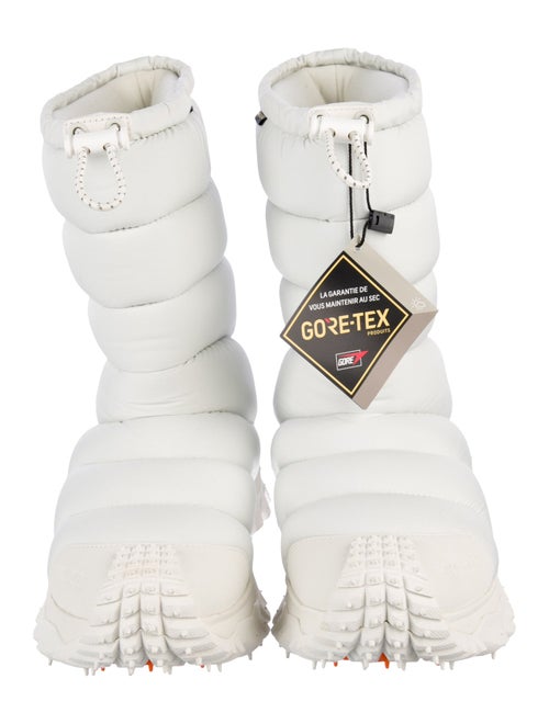 Moncler Nylon Lace-Up Boots