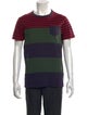 Moncler Striped Crew Neck T-Shirt