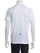 Moncler V-Neck Short Sleeve Polo Shirt