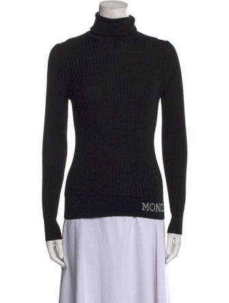 Moncler Virgin Wool Turtleneck Sweater