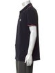 Moncler Collar Short Sleeve Polo Shirt