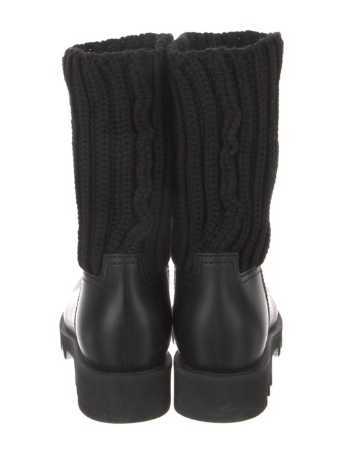 Moncler Leather Rain Boots