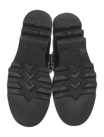 Moncler Leather Rain Boots