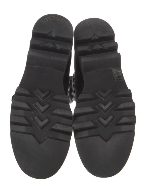 Moncler Leather Rain Boots