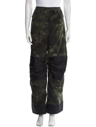 Moncler Printed Wide Leg Pants