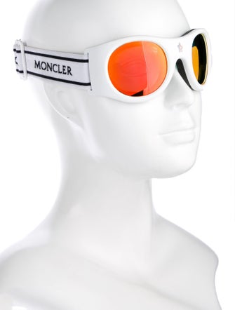 Moncler Narrow Mirrored Sunglasses