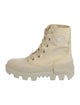 Moncler Canvas Combat Boots