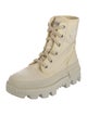 Moncler Canvas Combat Boots