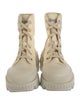 Moncler Canvas Combat Boots