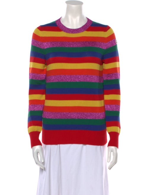 Moncler Striped Crew Neck Sweater