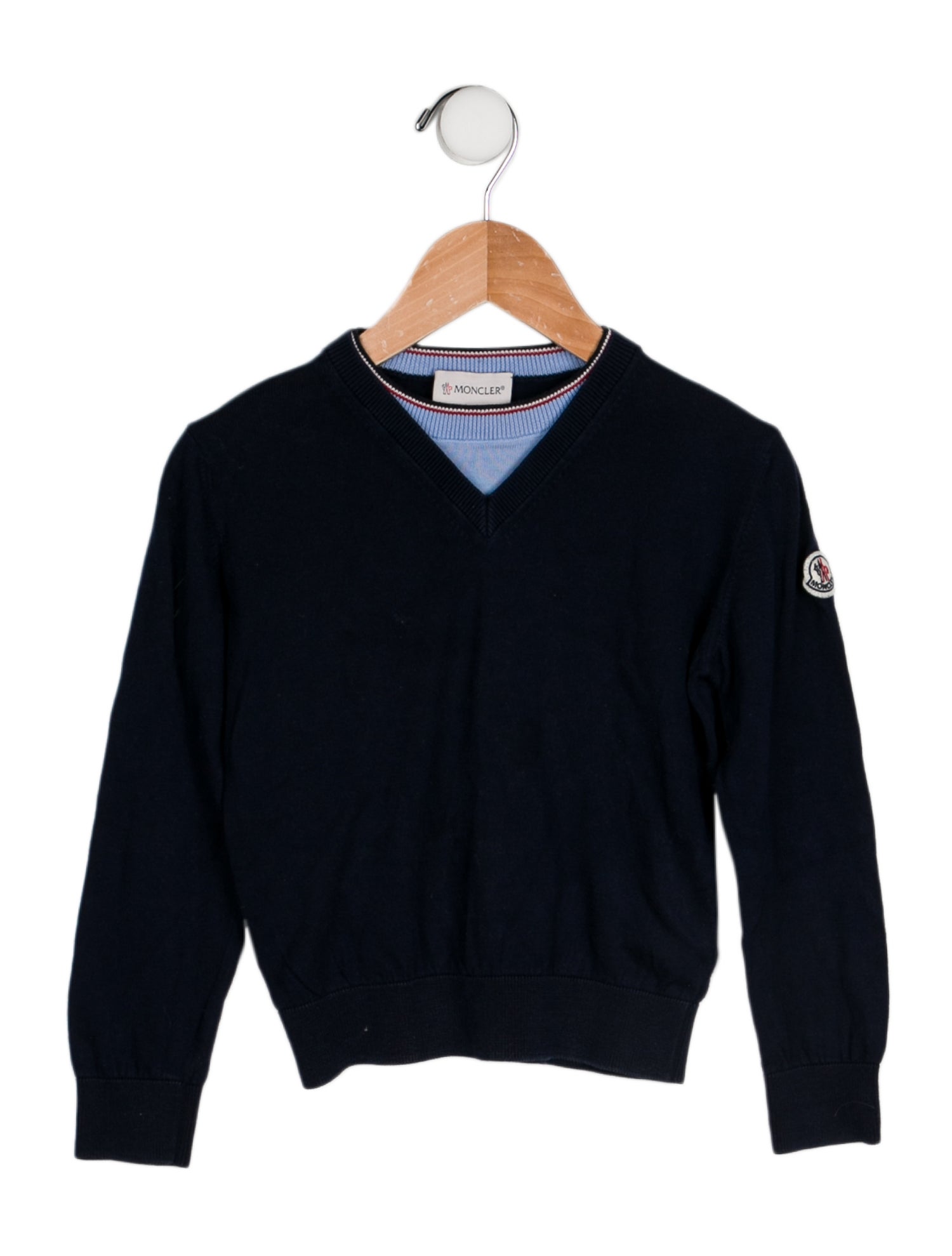 Moncler Rib Knit Crewneck Sweater