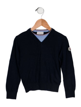 Moncler Rib Knit Crewneck Sweater