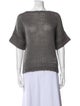Moncler Mohair Bateau Neckline Sweater