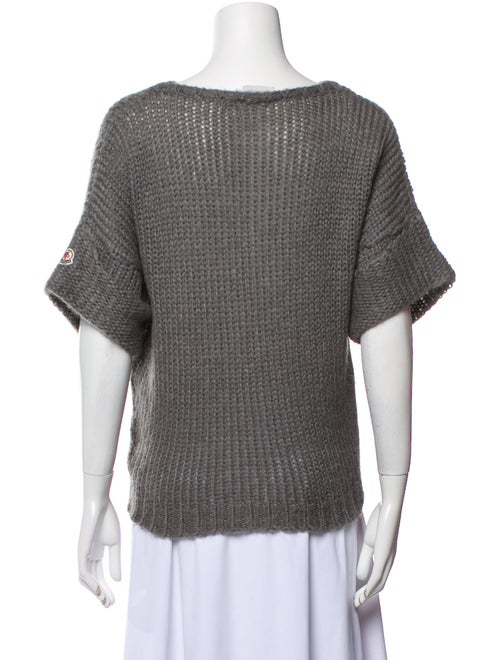 Moncler Mohair Bateau Neckline Sweater