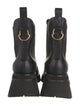 Moncler Leather Chelsea Boots