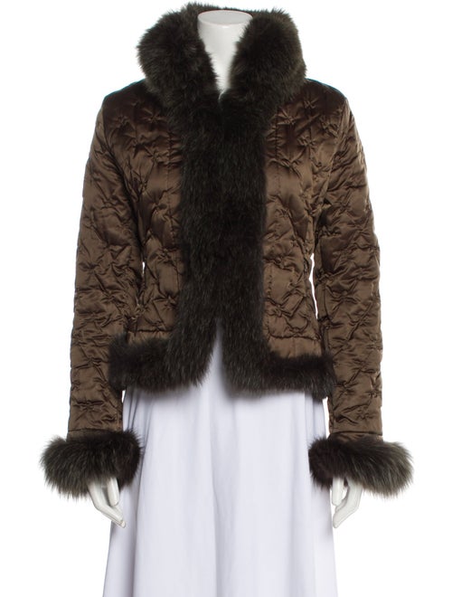 Moncler Animal Print Down Jacket