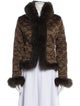Moncler Animal Print Down Jacket