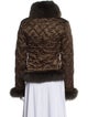 Moncler Animal Print Down Jacket