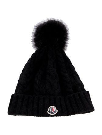 Moncler PomPom Embellished Winter Beanie