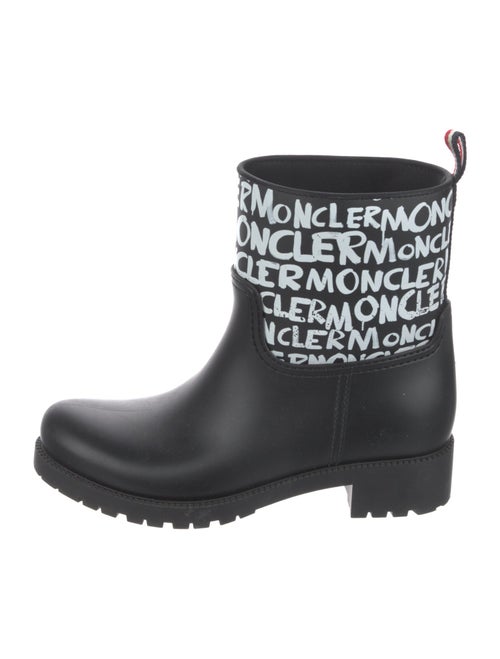 Moncler Rubber Printed Rain Boots
