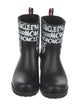 Moncler Rubber Printed Rain Boots