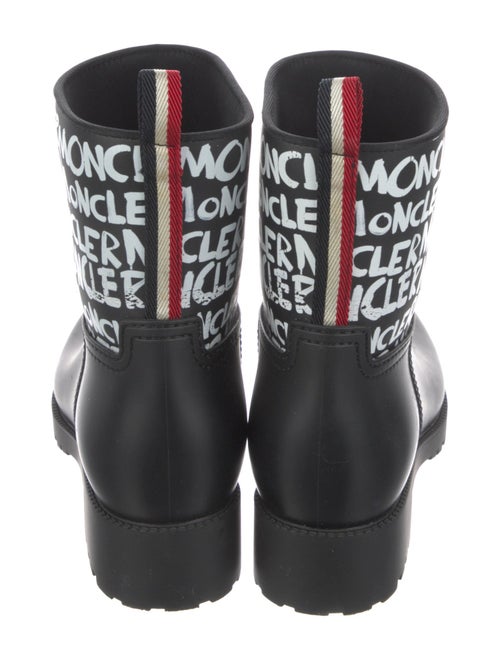 Moncler Rubber Printed Rain Boots