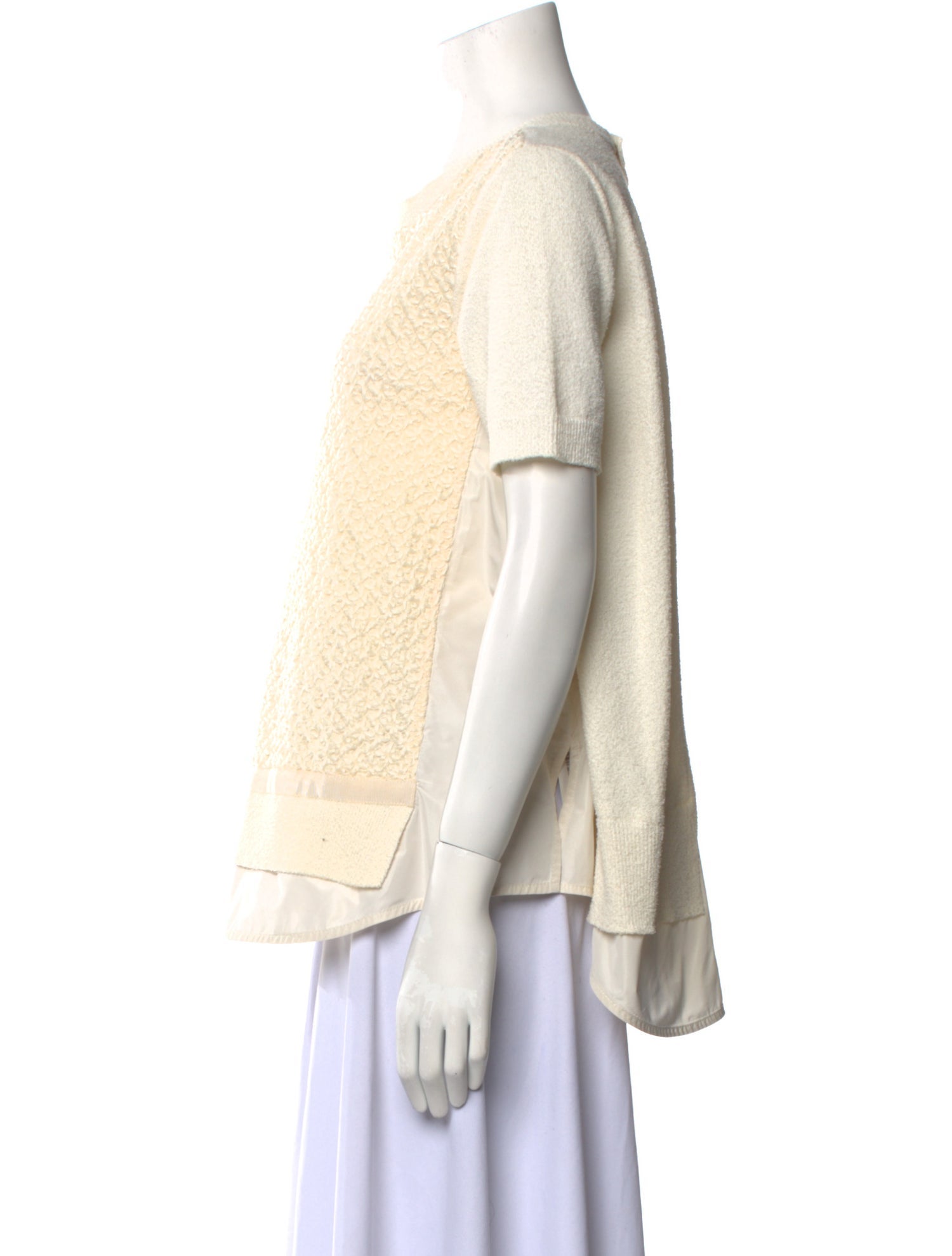 Moncler Crew Neck Short Sleeve Sweatshirt