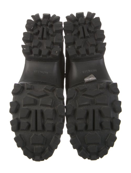 Moncler Leather Combat Boots