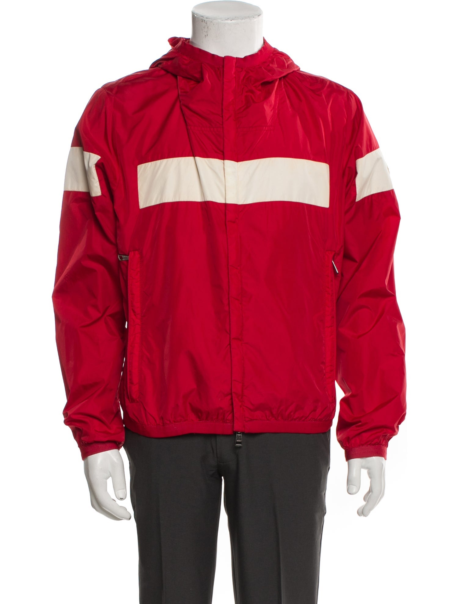 Moncler Colorblock Pattern Windbreaker