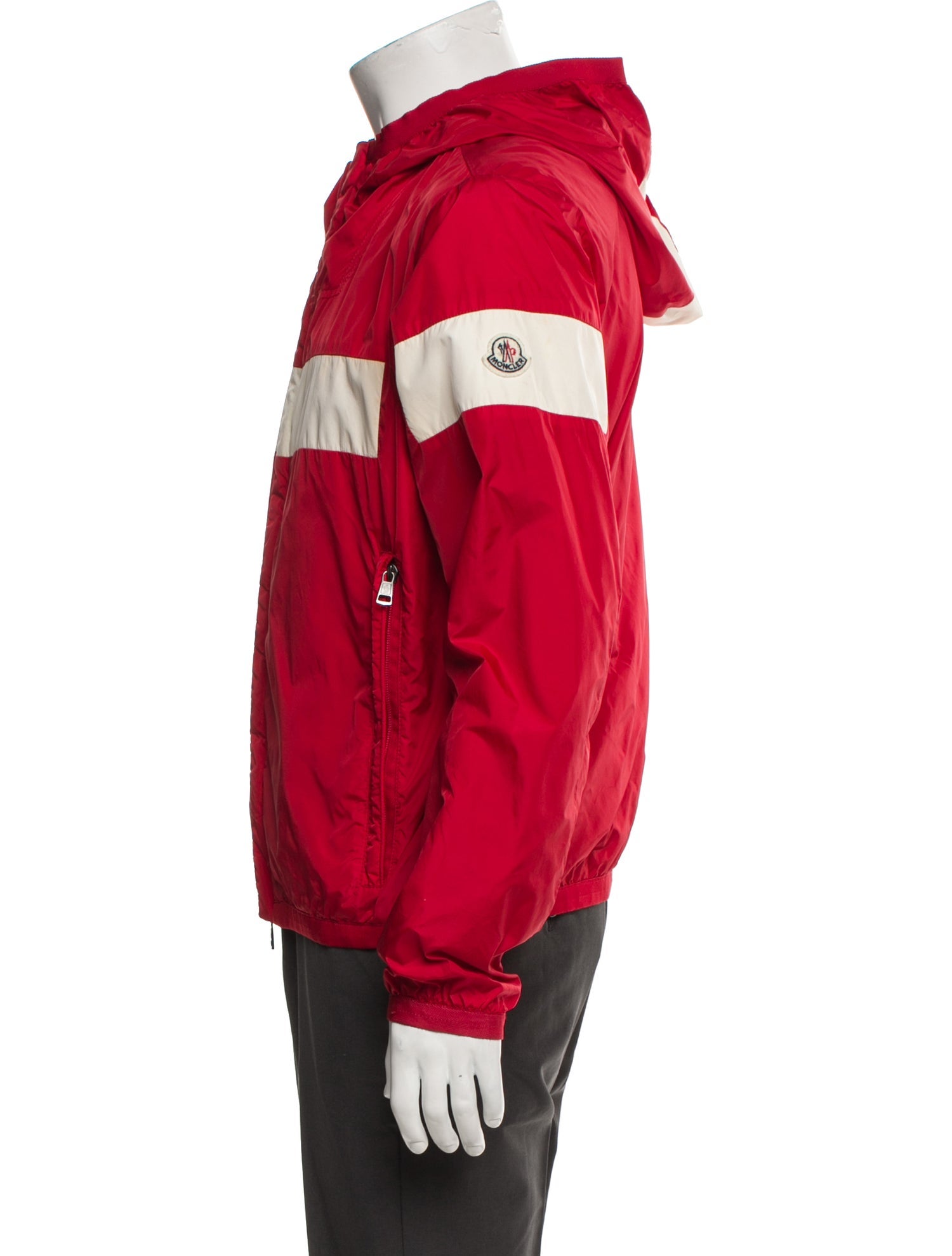 Moncler Colorblock Pattern Windbreaker
