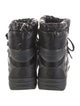 Moncler Nylon Lace-Up Boots