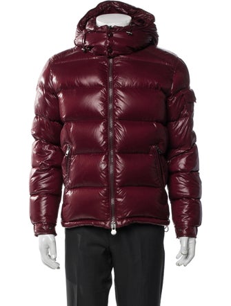Moncler Quilted Pattern Puffer Coat