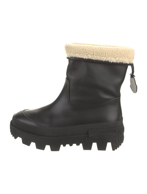 Moncler Leather Rain Boots