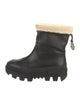 Moncler Leather Rain Boots