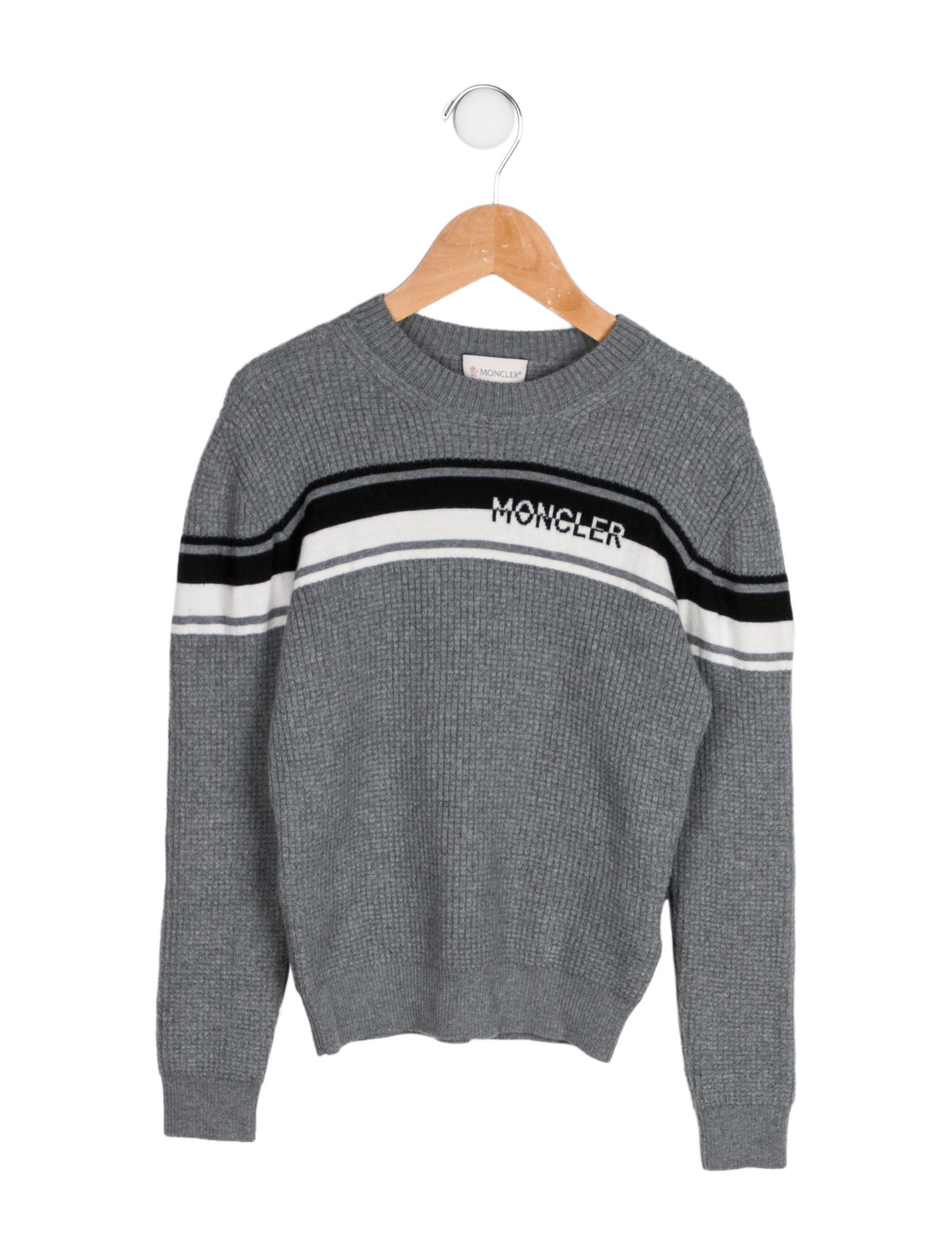 Moncler Boys' Logo Knit Sweater