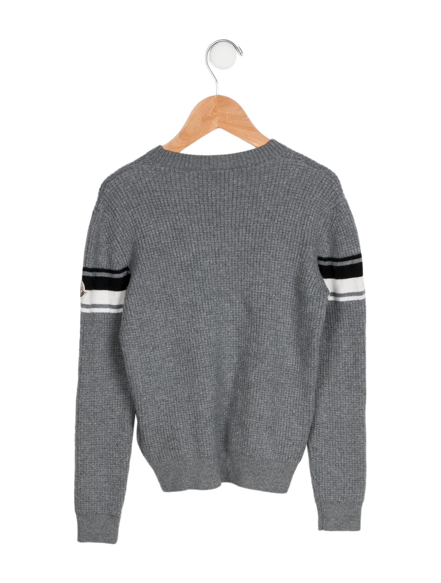 Moncler Boys' Logo Knit Sweater