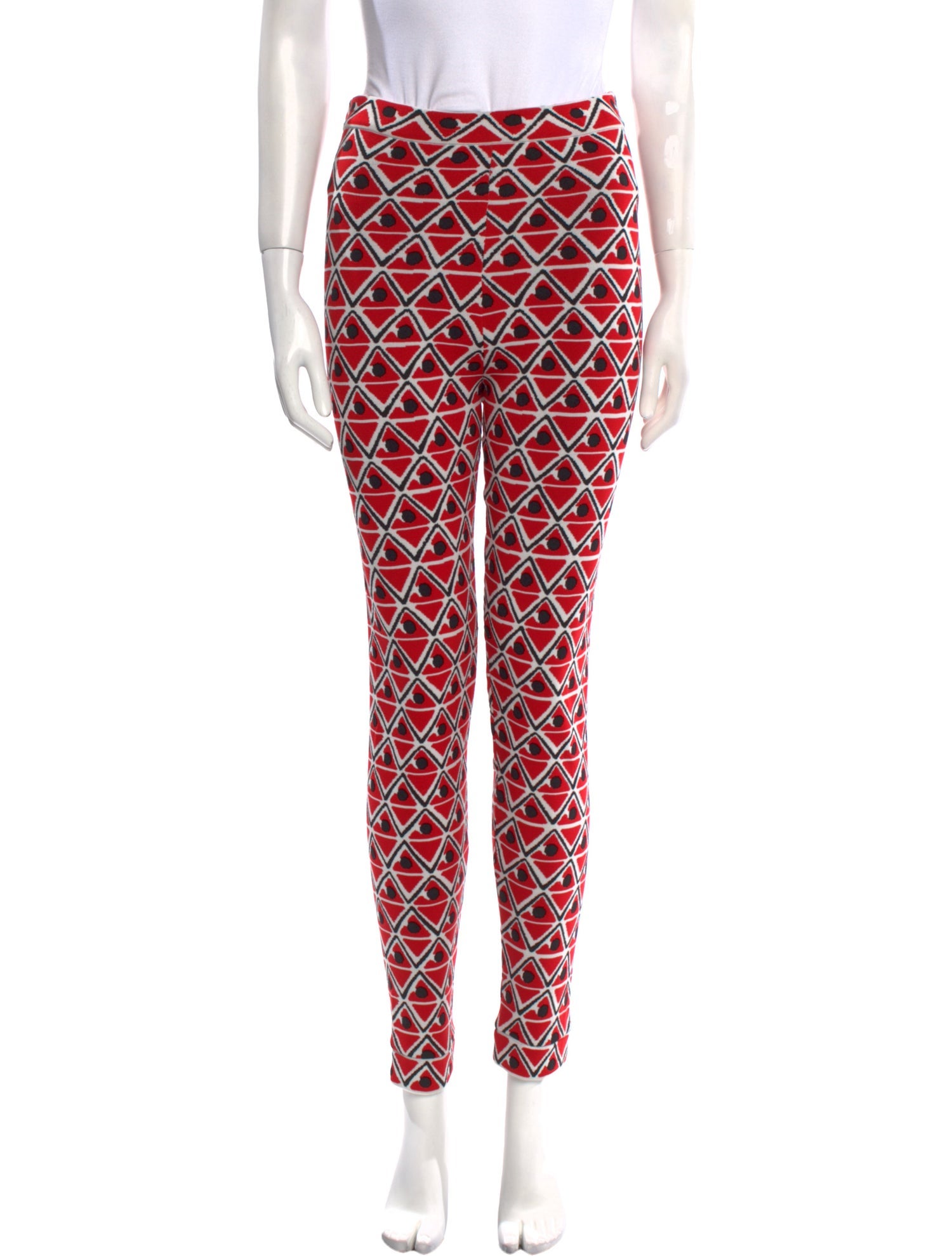 Moncler Grenoble Printed Skinny Leg Pants