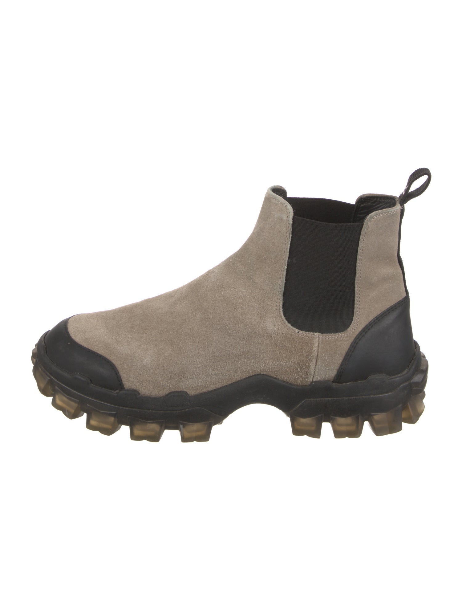 Moncler Suede Chelsea Boots