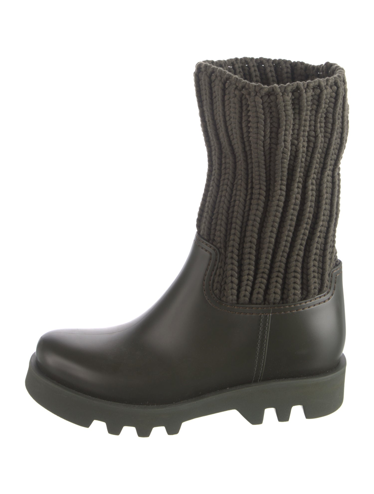 Moncler Rubber Rain Boots