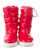 Moncler Nylon Colorblock Pattern Boots