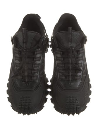 Moncler Leather Printed Athletic Sneakers