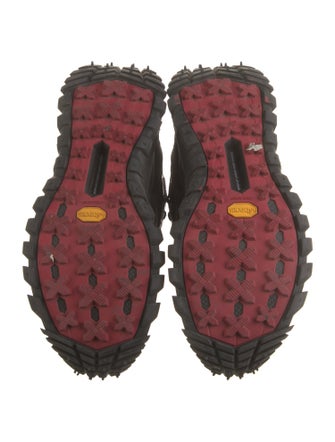 Moncler Leather Printed Athletic Sneakers