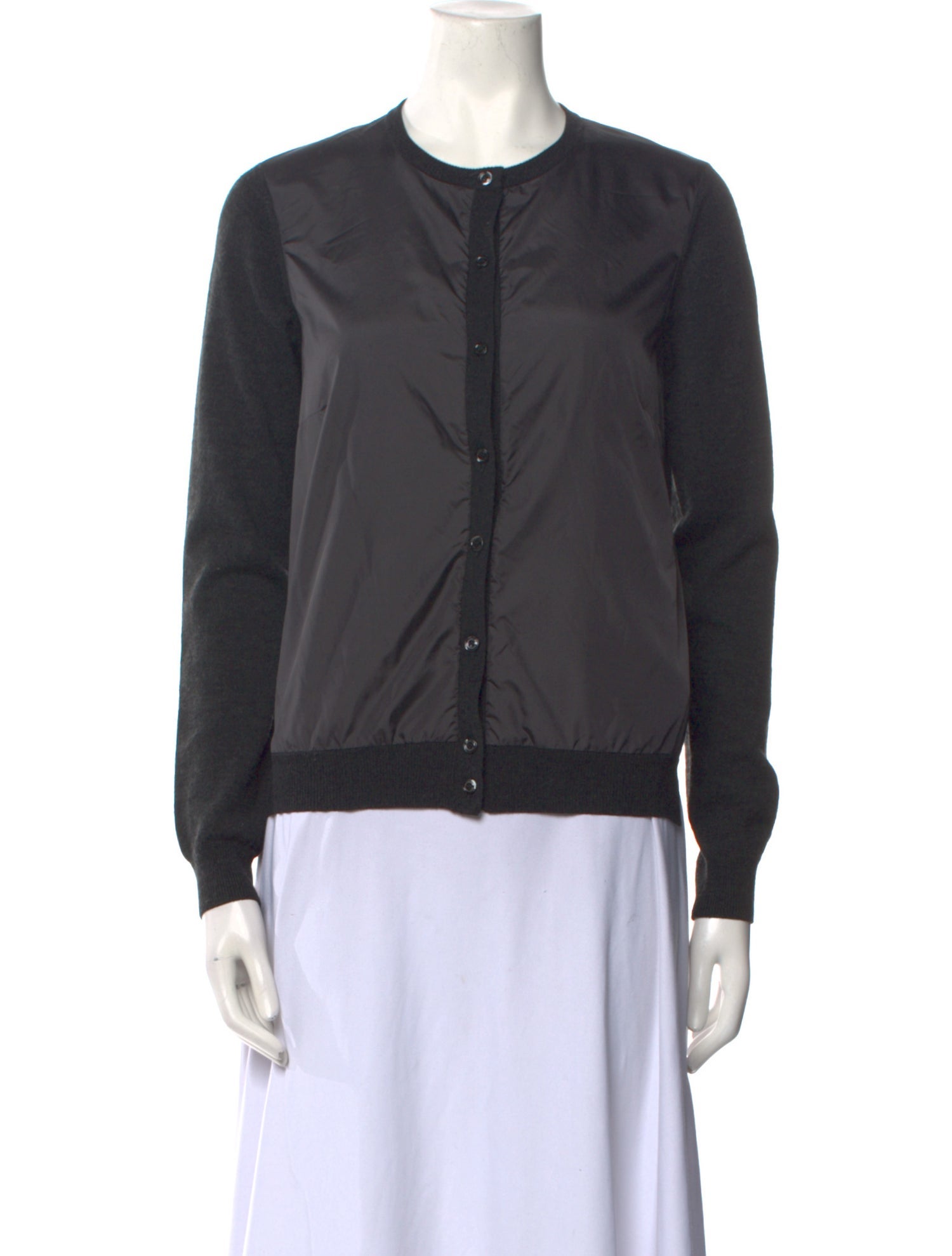 Moncler Wool Crew Neck Sweater