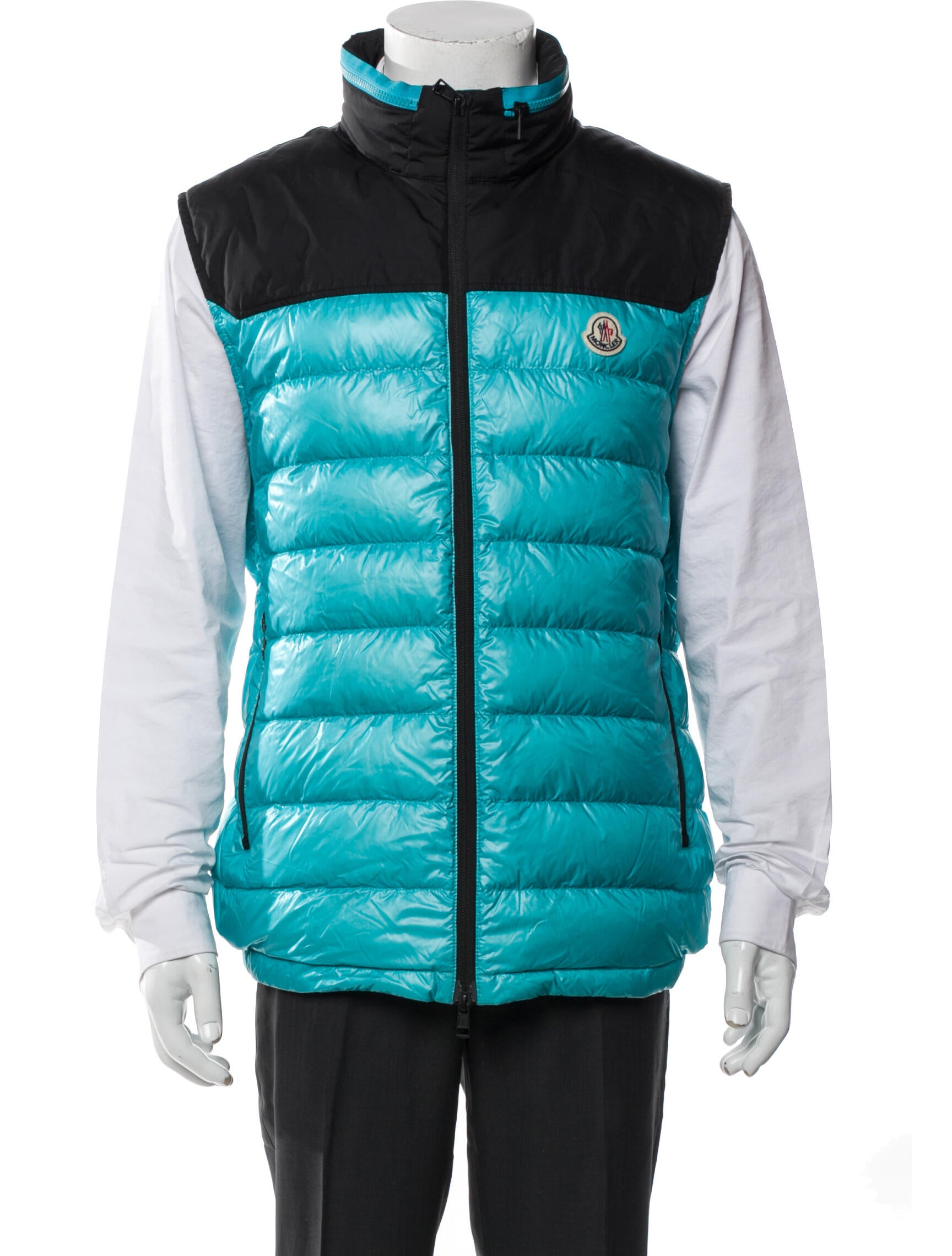 Moncler Colorblock Pattern Vest