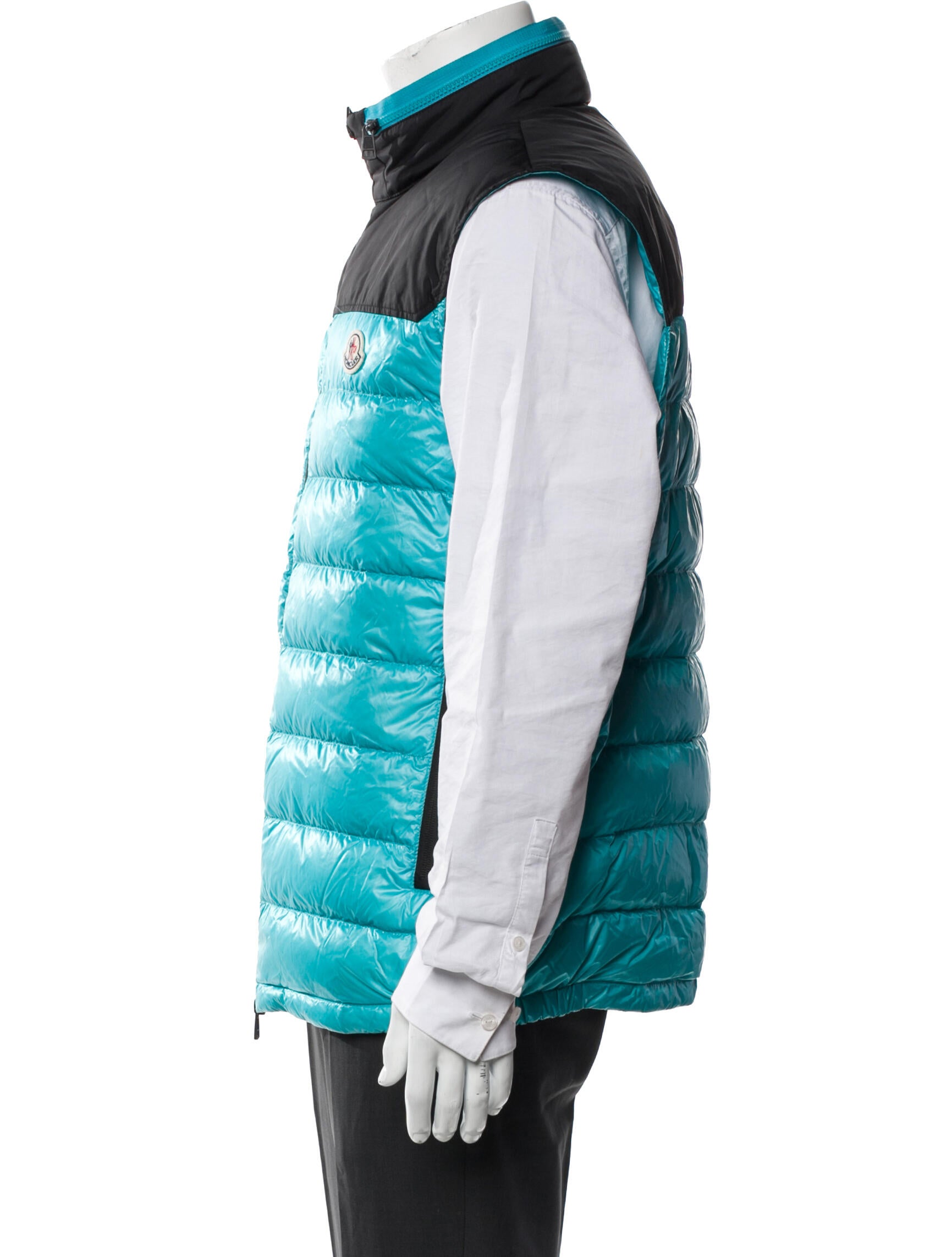 Moncler Colorblock Pattern Vest