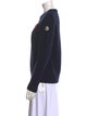Moncler Virgin Wool Graphic Print Sweater