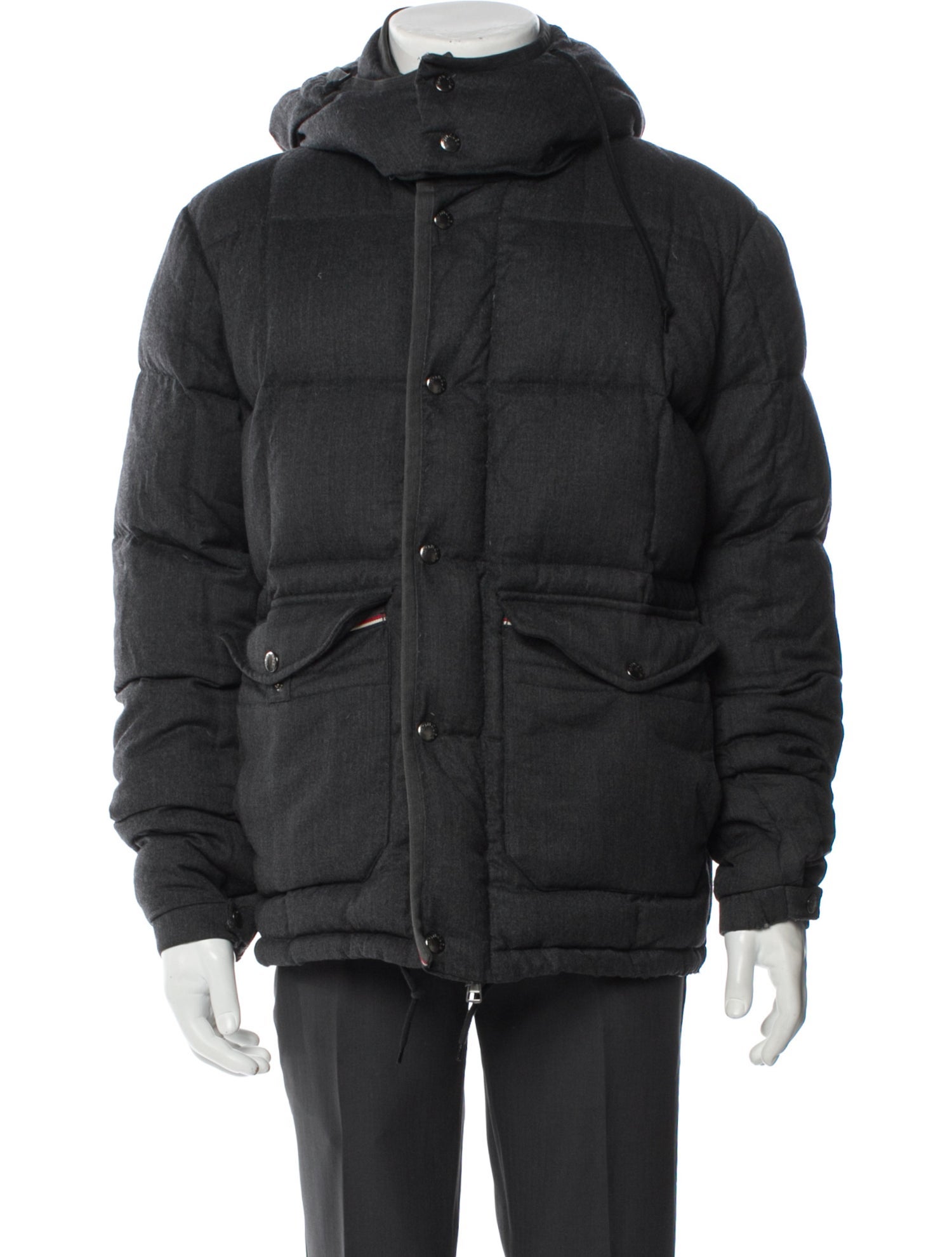 Moncler Dublin Wool Puffer Coat