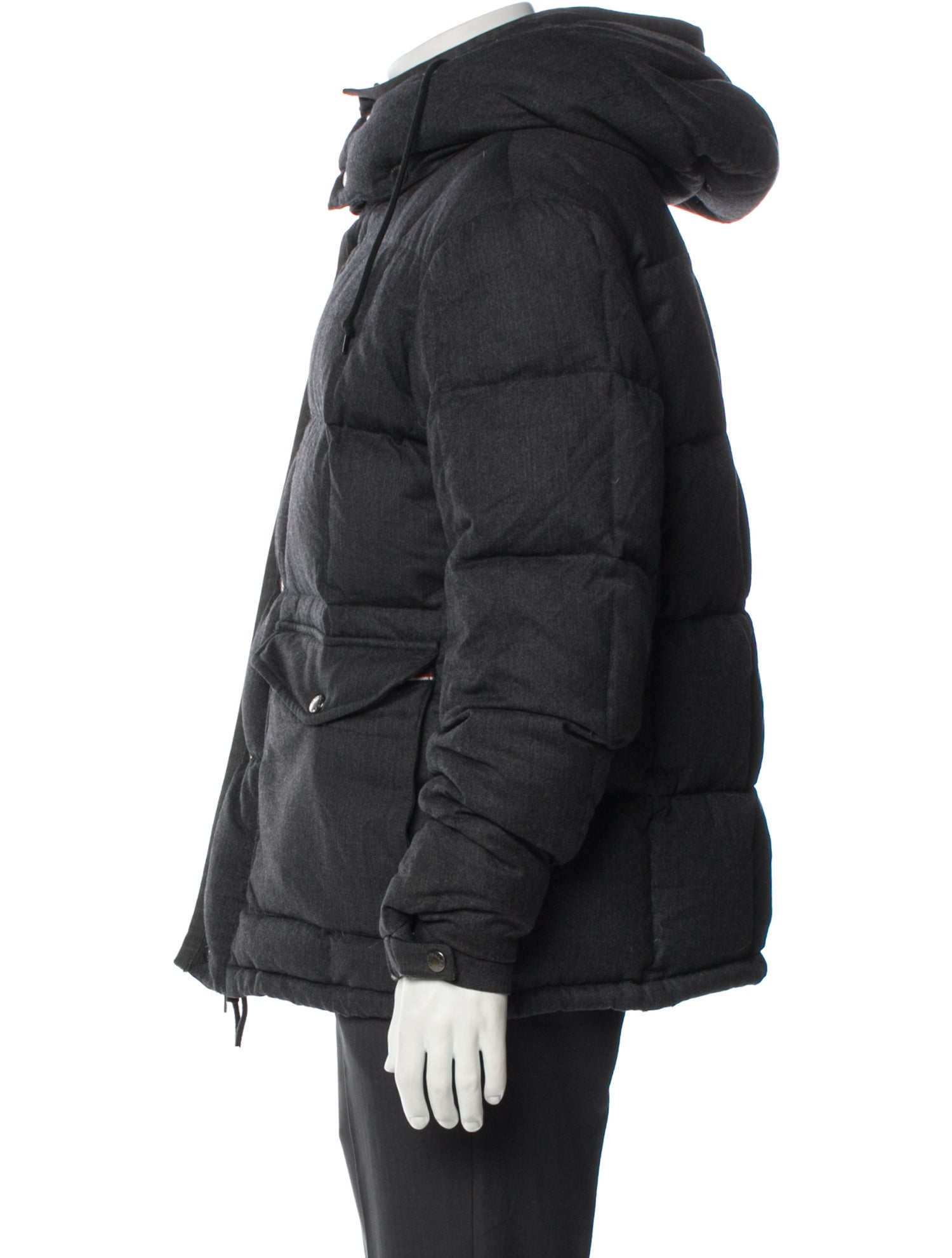 Moncler Dublin Wool Puffer Coat