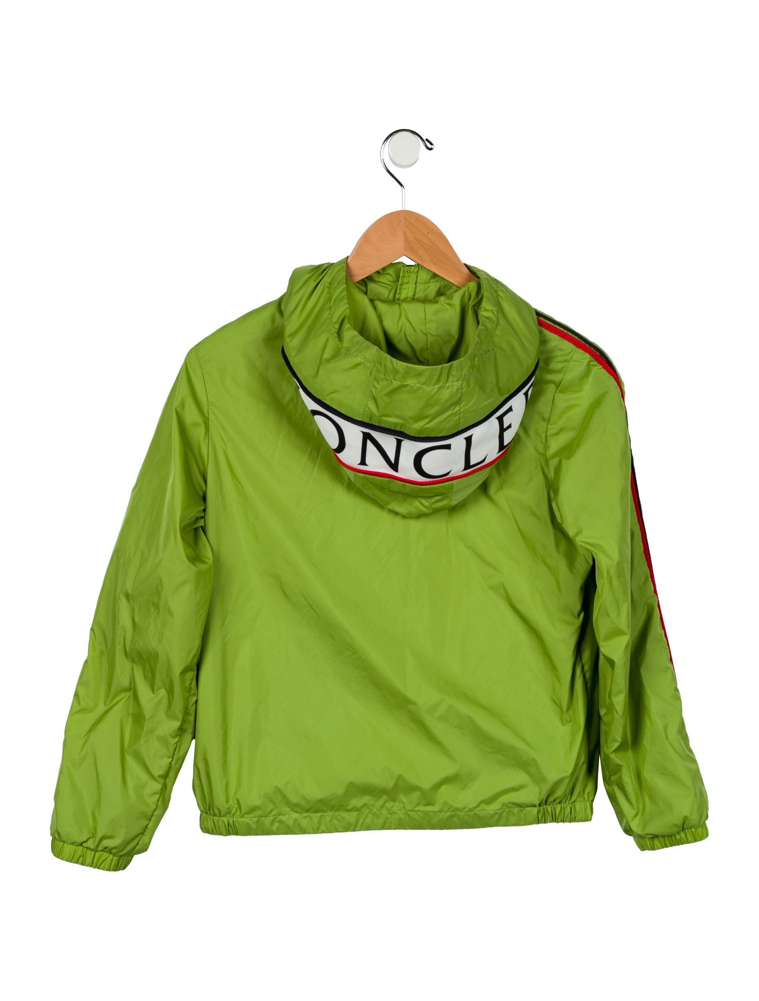 Moncler Boys; Logo Hooded Jacket