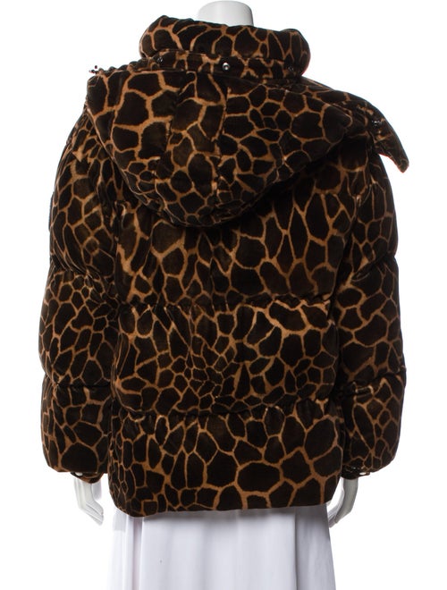 Moncler Animal Print Coat